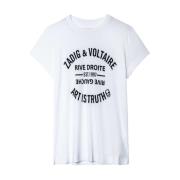 Zadig & Voltaire T-Shirts White, Dam