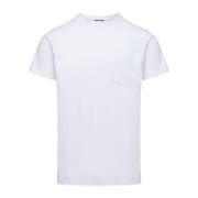 K-Way Klassisk T-shirt White, Herr