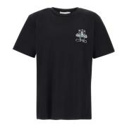 Iceberg Svart Herr T-shirt med Logotryck Black, Herr