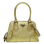 Prada Vintage Pre-owned Laeder prada-vskor Yellow, Dam