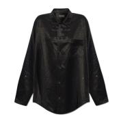 Balenciaga Skjorta med strass Black, Dam