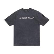 A-Cold-Wall Onyx Logo T-tröja Gray, Herr