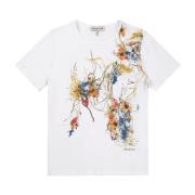 Munthe Grafisk T-shirt med korta ärmar White, Dam