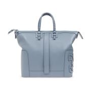 Casadei ‘C-Style’ shopper väska Blue, Dam