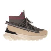 Moncler Elegant vattenavvisande sneaker Gray, Dam