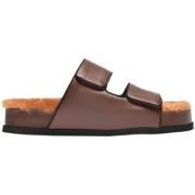 Neous Läder sandaler Brown, Dam