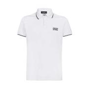 Dsquared2 Polo Shirt med Logotryck White, Herr