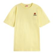 Kenzo Klassisk Boke Flower Broderad T-shirt Yellow, Herr