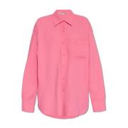 Stella McCartney Oversize skjorta Pink, Dam