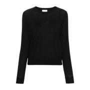 Allude RD Sweater - Stilren och Trendig Black, Dam
