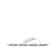 Palm Angels Gummi Slip-On Flip Flop Slides White, Dam