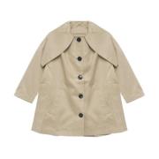 Meryll Rogge Beige Oversize Trenchrock Beige, Dam