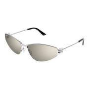 Balenciaga Bb0335S 006 Sunglasses Gray, Dam