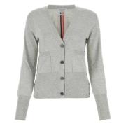 Thom Browne Stilfull Tröja Gray, Dam