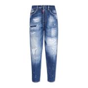 Dsquared2 Jeans med avsmalnande ben Blue, Dam