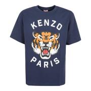 Kenzo Midnight Blue Oversize T-Shirt Blue, Herr