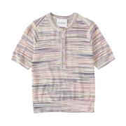 Closed Stickad tröja i ekologisk bomull med piqué-textur Multicolor, D...