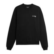 Axel Arigato Spade Sweatshirt Bomull Regular Fit Logo Black, Herr