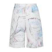 Alexander McQueen Dante Casual Shorts Beige, Herr