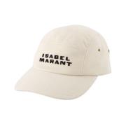 Isabel Marant Vit Bomull Tedji Hatt White, Dam