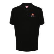 Kenzo Svarta Polo Boke Flower T-shirts och Polos Black, Herr