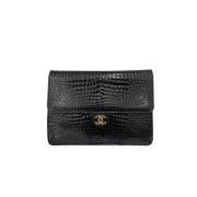 Chanel Vintage Pre-owned Laeder chanel-vskor Black, Dam