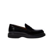 Scarosso Handgjorda italienska Michelle Loafers Black, Dam