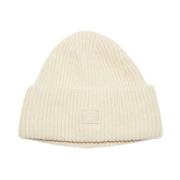 Acne Studios Oatmeal Melange Hatt White, Herr