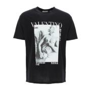 Valentino Arkivtryck T-shirt Black, Herr