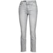 Cambio Skinny Jeans Piper Ljusgrå - Kvinnor Gray, Dam