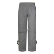 Givenchy Modulära grå byxor med avtagbar botten och hängslen Gray, Her...