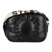 Stella McCartney Svart handväska med vadderad kameraväska Black, Dam