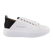 Alexander Smith Svarta och vita sneakers White, Herr