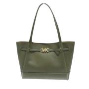 Michael Kors Pre-owned Pre-owned Laeder totevskor Green, Dam