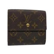 Louis Vuitton Vintage Pre-owned Belagd canvas plnbcker Brown, Dam