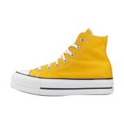 Converse Högtop Sneakers för Kvinnor Yellow, Dam
