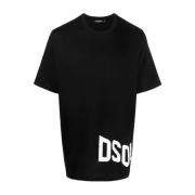 Dsquared2 T-Shirts Black, Herr