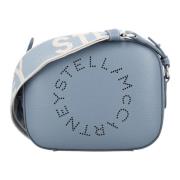 Stella McCartney Blå Grå Handväska med Stella Logo Blue, Dam