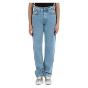 Replay Straight Fit Jeans Blue, Dam