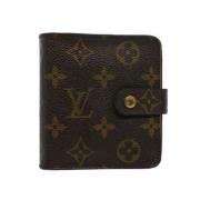 Louis Vuitton Vintage Pre-owned Belagd canvas plnbcker Brown, Dam