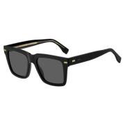 Hugo Boss Stylish Sunglasses 1442/S 807-Ir Black, Herr