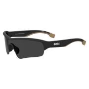 Hugo Boss Black/Grey Sunglasses Multicolor, Herr