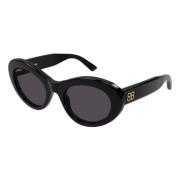 Balenciaga Black/Grey Sunglasses Black, Dam