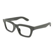 Alexander McQueen Grey Sunglasses Frames Gray, Unisex