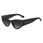 Chiara Ferragni Collection Black/Grey Shaded Sunglasses CF 7032/S Blac...