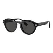 Burberry Black/Dark Grey Sunglasses Black, Herr
