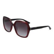 Calvin Klein Burgundy/Grey Shaded Sunglasses Multicolor, Dam