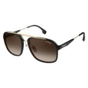 Carrera Black Gold/Brown Shaded Sunglasses Multicolor, Unisex