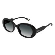 Chloé Black/Grey Shaded Sunglasses Black, Dam