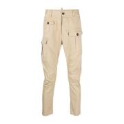 Dsquared2 Tapered Trousers Beige, Herr